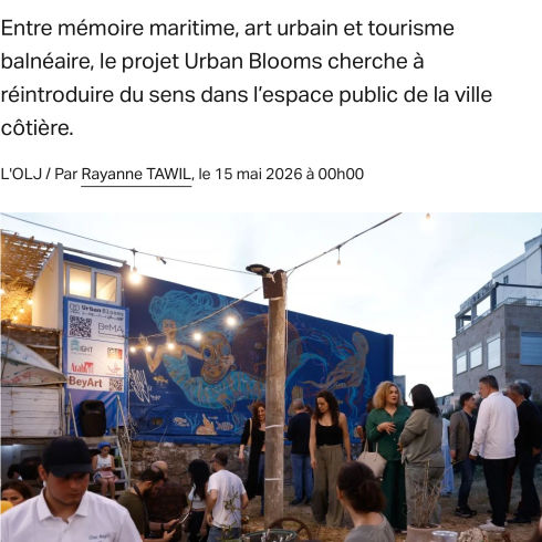 À Batroun, une fresque tente d’échapper au décor Instagram